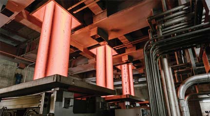 TimkenSteel Vertical Caster